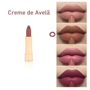 Batom Soft Matte - Choco Fun Creme de Avelã - FENZZA