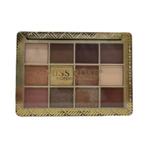 Paleta de Sombras 12 cores - 04 - MISS RÔSE