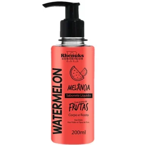Sabonete Líquido Rosto e Corpo - Melancia - RHENUKS
