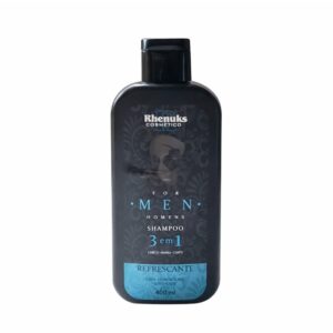 Shampoo - For Men 3 em 1 Cabelo Barba Corpo - RHENUKS