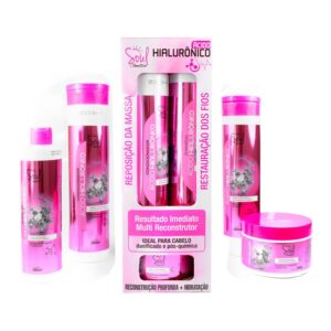 Kit Capilar Ácido Hialurônico - Leave-in - SOUL COSMÉTICOS