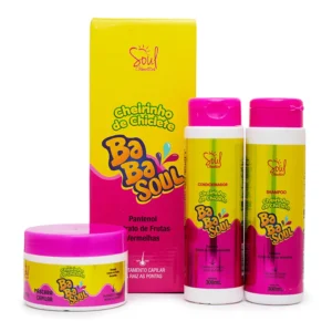 Kit Cheirinho de Chiclete Babasoul Tutti Frutti - Condicionador - SOUL COSMÉTICOS