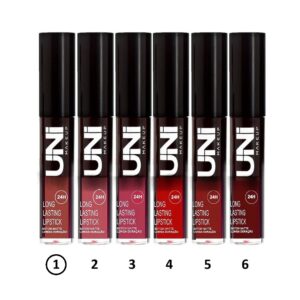 Batom Líquido Matte - Long Lasting Cor 1 - UNI MAKEUP
