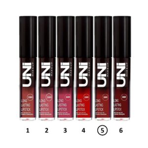 Batom Líquido Matte - Long Lasting Cor 5 - UNI MAKEUP