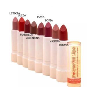 Batom Matte - Efeito Aveludado Powerful Lips Cor Yasmin - FOREVER YOU
