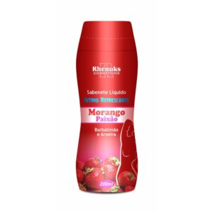 Sabonete Líquido Íntimo Refrescante – Morango Paixão – RHENUKS