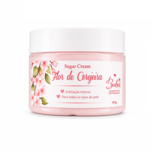 Esfoliante Sugar Cream - Flor de Cerejeira - BUBÁ