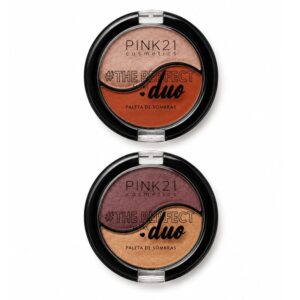 Paleta de Sombras - The Perfect Duo Cores Diversas - PINK 21
