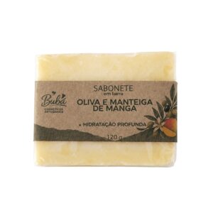 Sabonete em Barra - Oliva e Manteiga de Manga- BUBÁ
