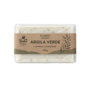 Xampu em Barra - Argila Verde - BUBÁ